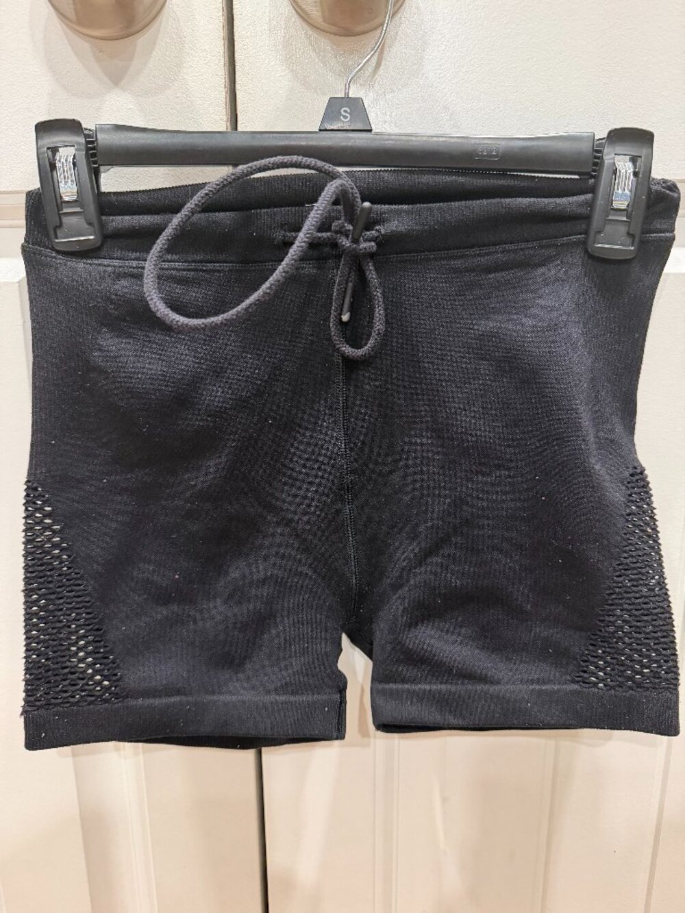 Black Offline Athletic Shorts
